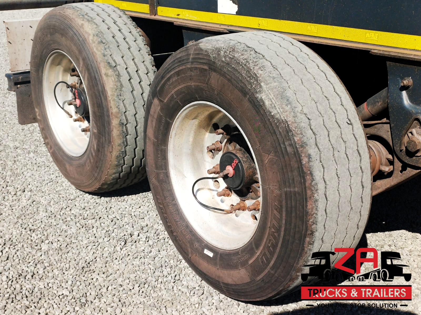 2021 AFRIT 18 CUBE SIDE TIPPER TRAILER #53385